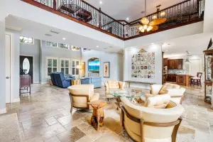 Luxury interior photography in Bradenton FL by Realty Media 360 featuring high ceilings, natural light, and bespoke architectural details.